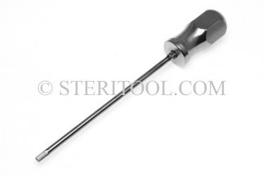 #11305 - Stainless Steel Stubby Bit Driver Handle bit driver, bit handle, stainless steel